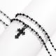 thumbnail image 5 of Collar de cruz gótica, gargantilla con cruz negra, collar en capas, joyería para Halloween, Navidad y Año Nuevo, regalo para mujer., 5 of 6