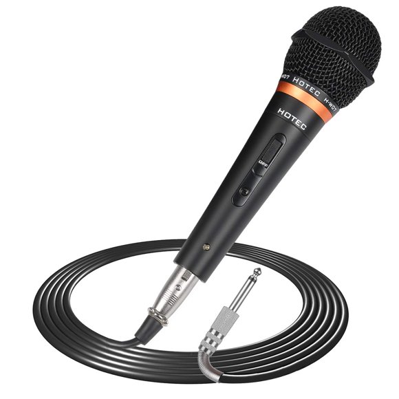 Micrófono de mano HOTEC Premium Vocal Dynamic H-W07