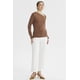 thumbnail image 4 of Polera Mujer Asimétrico Café, 4 of 4