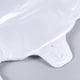 thumbnail image 3 of Xiao Hua 100 Piezas de Bolsas Plásticas Blancas de Grado Alimenticio con Asas para Empaque de Alimentos, 20 X 30cm, 3 of 4
