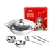 thumbnail image 1 of Hot Pot Pan Utensilios De Cocina Olla Caliente Profesional Con Tapa De Vidrio Para Fiesta 32cm, 1 of 5