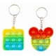thumbnail image 2 of 20u Llavero Revienta Bujas Pop It Juguete Antiestrés, 2 of 9