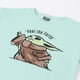 thumbnail image 3 of Polerón Cerrado Niño Feel The Force Grogu Verde Star Wars, 3 of 3