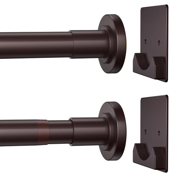 Barra de Cortina de Ducha CorkLatta 81-203 cm Bronce Mate 1 pulg.
