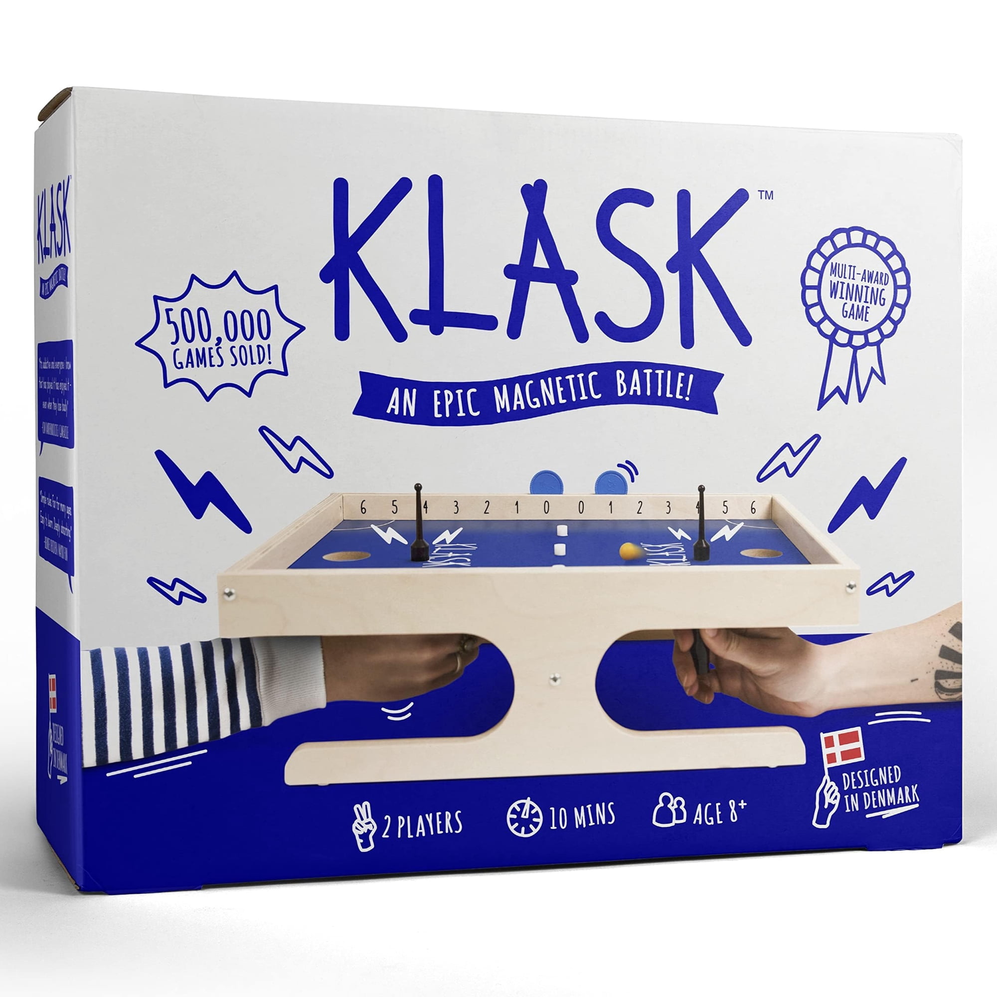 Juego De Fiesta Klask Magnetic Galardonado Para Niños Y Adultos