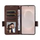 thumbnail image 2 of Funda Cartera para Samsung Galaxy S26 Edge Tapa Flip con Ranuras y Soporte Marrón, 2 of 5