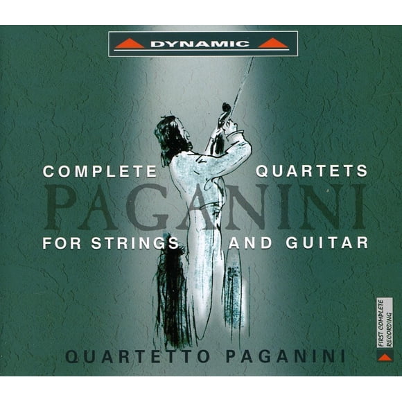 Álbum musical Dynamic Paganini Cuartetos completos para cuerdas