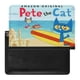 thumbnail image 1 of Pete el Gato Porta Pasaporte y Cartera de Viaje Premium de Cuero PU, Funda de Pasaporte Bloqueo RFID con Ranuras para Tarjetas de Crédito, Estuche para Libro de Pasaporte para Familia 10cm × 15cm, 1 of 6