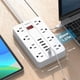 thumbnail image 3 of Alargador SMNICE 8 enchufes 6 USB enchufe plano, 3 of 3