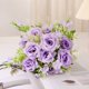 thumbnail image 1 of suxuMhao Flores Artificiales, Combinación de 1 Pieza Flores Falsas (30x18cm, Morado) - Flores de Plástico Ideales/flores Falsas para Exteriores y Interiores, Perfectas para Boda, Fotografía,, 1 of 5