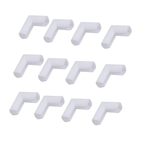 Magideal - 12X Esquinas De Protección De Espuma Para Bordes, Protector De Esquinas De Espuma Para Envío, Suministros De Envío, Protectores De Esquinas, Para Marc