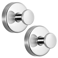 Xusx111 - Ganchos De Copa De Succión Para Ducha Sin Perforación Ganchos De Baño Para Toallas, Batas, Loofah Montable En Las Paredes Del Baño, Cocina, Vidrio, Espejos, Azulejos Y Superficies Lisas, No