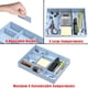 thumbnail image 3 of Bandeja organizadora de cajones Simple Houseware con 9 compartimentos, color azul, 3 of 7