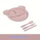 thumbnail image 1 of Make Mealtime Fun and Safe with Our Children's Dinner Plate Set - Wheat Grass Baby Dinner Plate, Lightweight and Divided for Kindergarten Baby Food Supplement. Dishwasher Safe, Non-Toxic and BPA Free, 1 of 4
