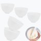 thumbnail image 1 of Juego de 5 tazones de silicona blanca PLINNILUY 10 × 7 cm, 1 of 7
