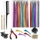 thumbnail image 5 of Kit De Oropel Para Extensiones De Cabello De 12 Colores, 2400 Hebras Para Peinar A Mujeres Y Hombres, 120cm, 5 of 5