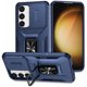 thumbnail image 1 of Funda Armada para Samsung Galaxy S24 con Tapa Deslizante y Soporte Magnético Giratorio Azul, 1 of 5