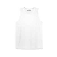 Snix - Camiseta Infantil Dry Fit Sin Mangas Cuello Polo Blanco Talla 8