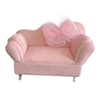 Bothyi - 1/12 Casa De Muñecas Sofá Niñas Mujeres Joyero Para Muñecas De 6 Pulgadas Accesorios Para Figuras Sofá Individual