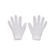 thumbnail image 2 of Guantes de Softbol Under Armour Radar para Niñas, Blanco, Talla Pequeña, 2 of 2