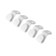 thumbnail image 3 of 5 Piezas Conector De Suspensión De Ropa Clips De Suspensión Duraderos Para Bufandas Camisa Chaquetas Blanco, 3 of 3