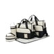 thumbnail image 5 of Juego De Bolsa Para Cambiar Pañales, Bolso De Mano Moderno Para Mamá Para Trabajar, Viajar Al Aire Libre, Negro, 5 of 5