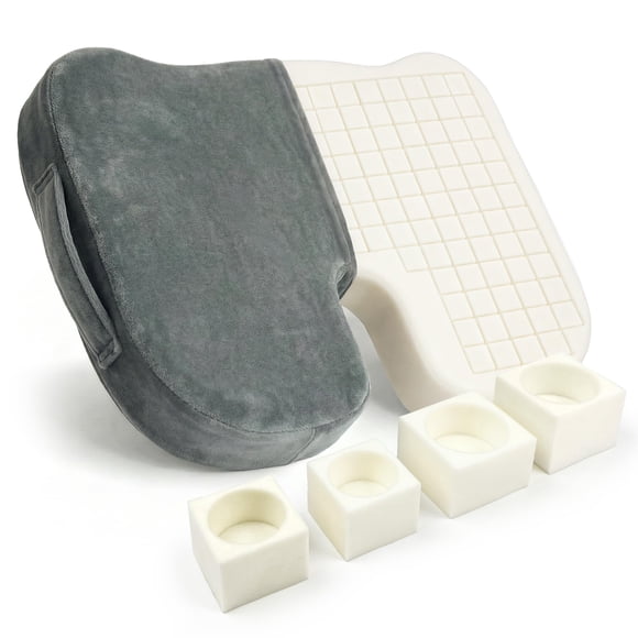 Cojín de asiento premium de espuma ajustable con orificios Cushy Tushy