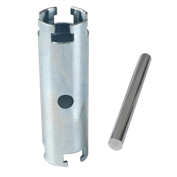 Llave de colchera de canasta Doble trabajo de trabajo versátil Versátil fácil de usar Longitud de llave de baño universal fácil de usar Llave de baño