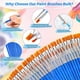 thumbnail image 3 of 162 Pcs Paint Brushes Bulk, Round Flat Tip Acrylic Paint Brushes, 3 of 3