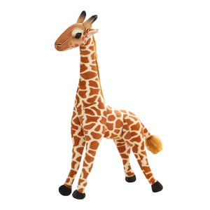 Magideal - Juguetes De Peluche De Jirafa, Muñeca Realista, Decoración De Fiesta De Simulación, Animal De Peluche De Pie Para Niñas, Niños, Regalo De Cumpleaños 30 Centimetros