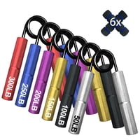 Set De Entrenamiento De Fuerza Grip Mvovuil 50-300Lb (Paquete De 6)