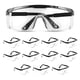thumbnail image 1 of Gafas de seguridad TAIGAOASIS con lentes de cobertura total antivaho, paquete de 12, 1 of 7