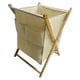 thumbnail image 3 of Canasto bambú plegable 49x43x64 cm, 3 of 6