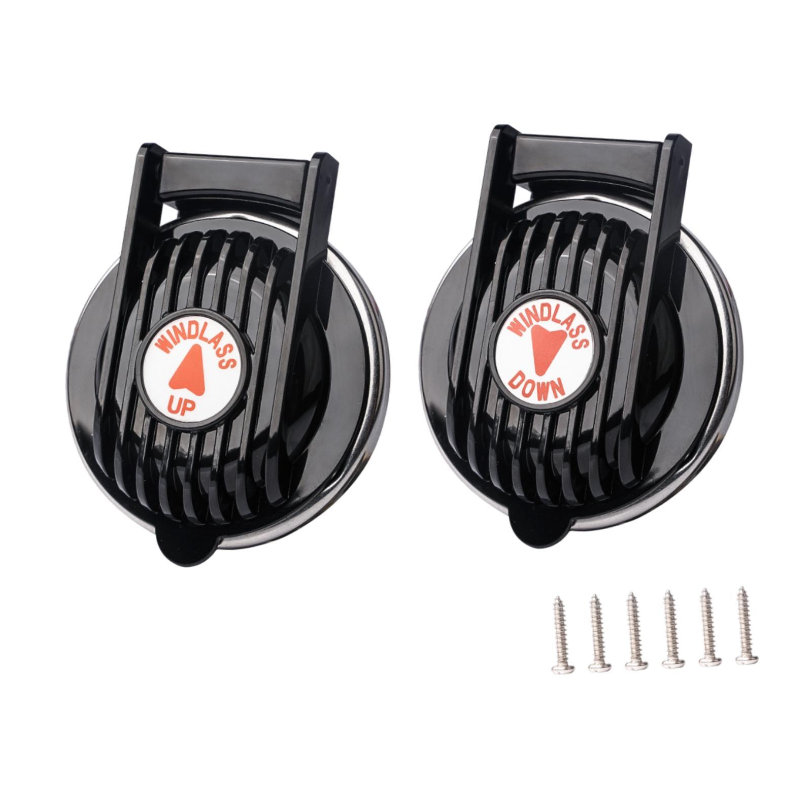 Magideal - Cabrestante De Barco, Interruptor De Pie, Panel De Interruptor Marino, Piezas De Reparación, Portátil, Fácil De Instalar, Ajuste Compacto De Rendimien