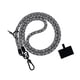 thumbnail image 2 of Cordón De Teléfono Durable Fuerte Correa De Teléfono Para Tarjeta De Identificación Smartphones Llavero Negro Blanco, 2 of 5