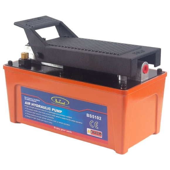 Bomba hidráulica neumática BESTOOL 10,000 PSI 1.6L para maquinaria pesada