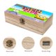 thumbnail image 3 of Canciones Infantiles Caja Organizadora de Madera Rústica - Caja Decorativa Multifuncional para Escritorio, Hogar, Oficina, Joyas y Manualidades, 3 of 6