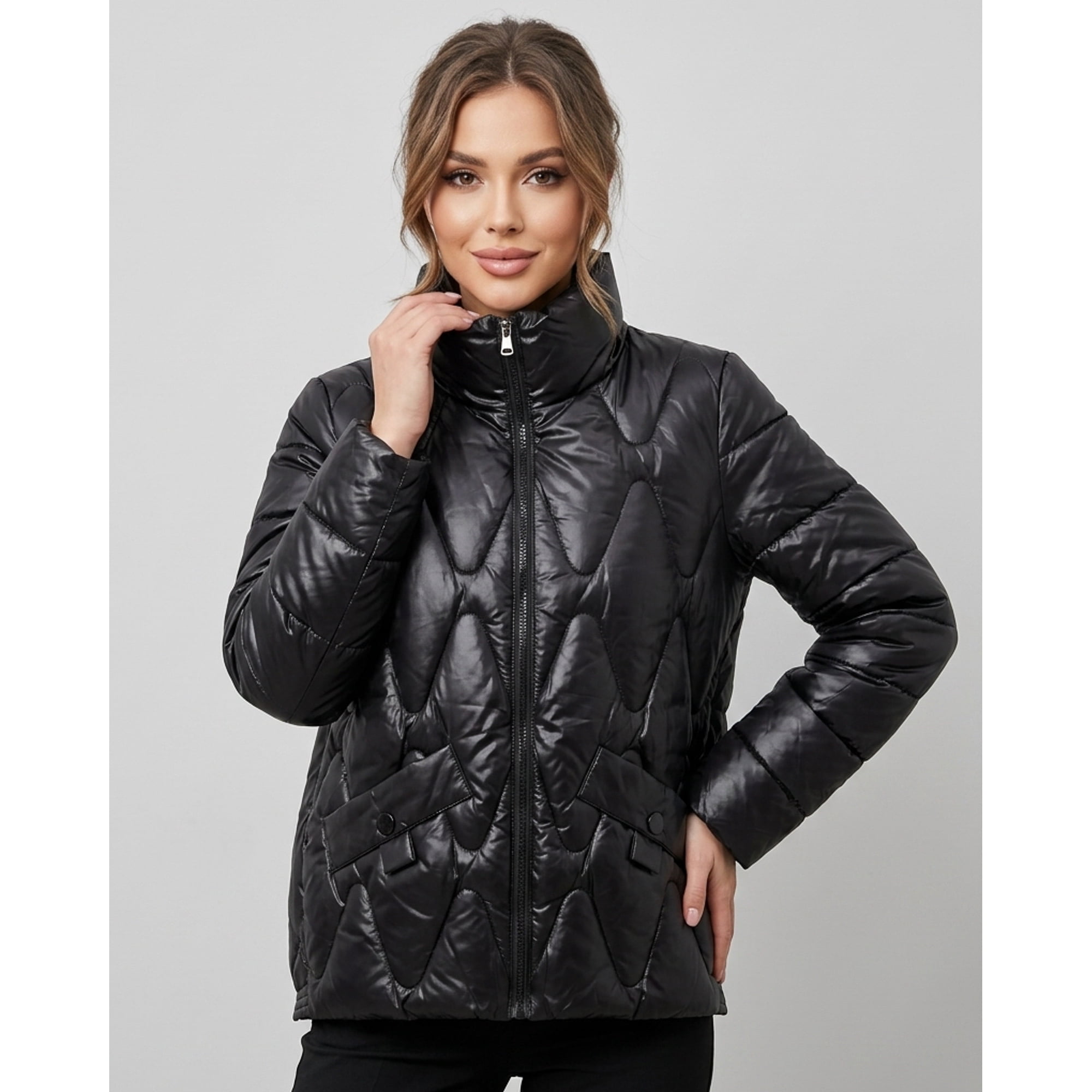 Flix Spa - Parka Premium Puffer Brillo Soporte Y Calor Pro