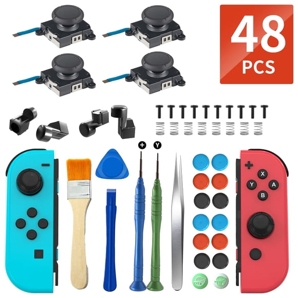 Kit de Joystick OLCLSS 48‑en‑1 para Switch/OLED/Lite