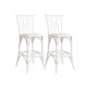 thumbnail image 1 of Pack 2 Sillas Altas Amelia de Madera - Blanco, 1 of 3