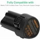 thumbnail image 4 of 10.8v 12v 2000mAh Li-ion Reemplazo Paquete de 2 Batería+cargador set Compatible con Ma*kita BL1013 Ma*kita BL1014 2x Batería+cargador set 194550-6 194551-4 195332-9, 4 of 9