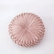 thumbnail image 3 of Cojin Redondo Terciopelo Soft Rosa 38 cm, 3 of 3