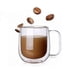 thumbnail image 2 of TAZA DE VIDRIO  TRANSPARENTE DOBLE PARED 250 ML, 2 of 2