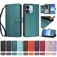 thumbnail image 4 of Funda Cartera Trébol para Xiaomi Redmi Note 17 4G con Ranuras Tarjetas y Carga Inalámbrica Verde oscuro, 4 of 6