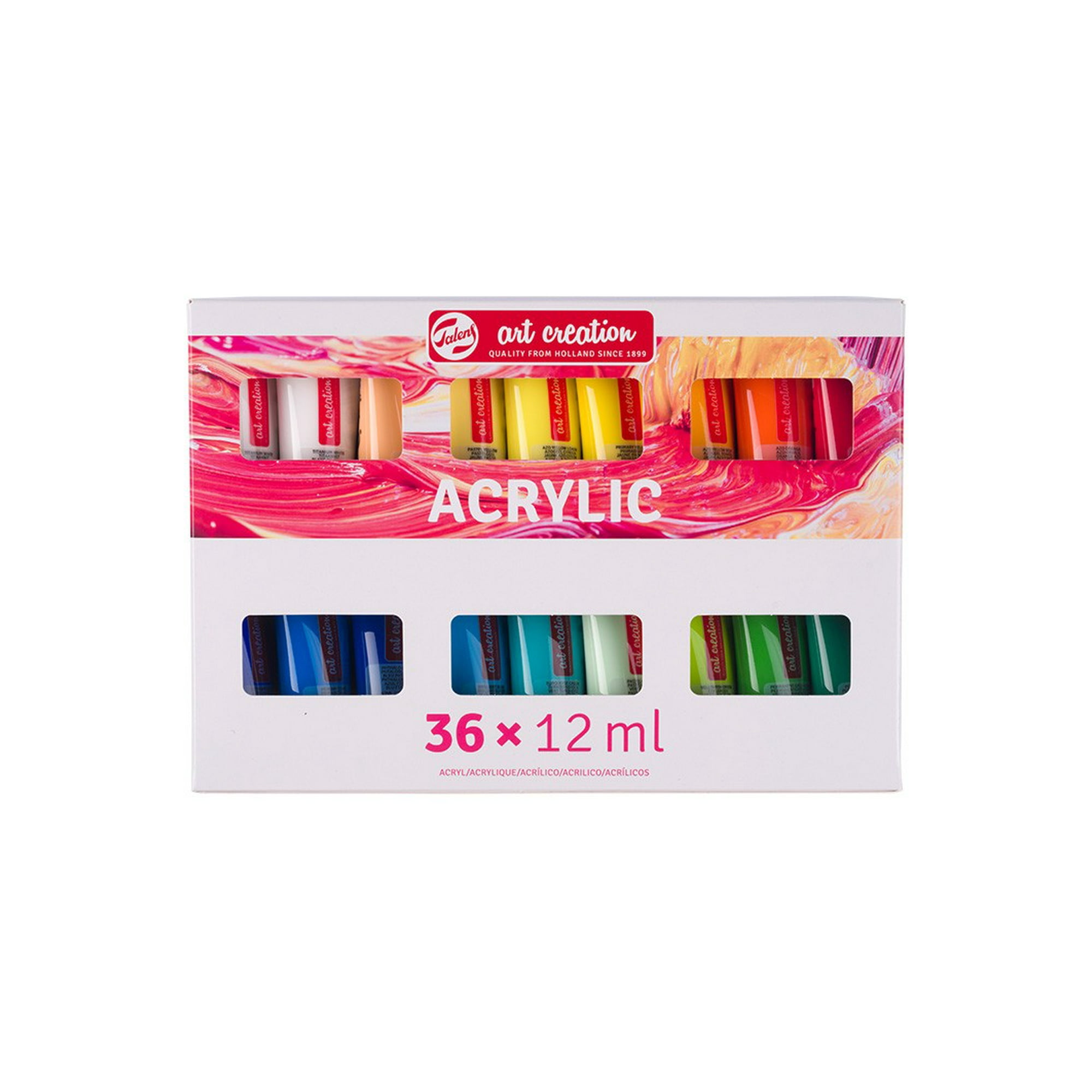 Acrílicos Art Creation Set 36 Colores 12ml