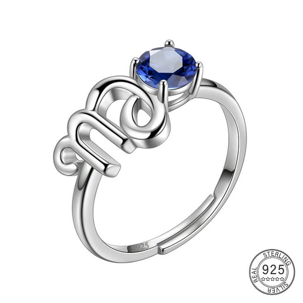 Stunning 925 Sterling Silver Constellation Ring with Zircon Adjustable Design - Perfect Gift for Women