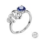 thumbnail image 1 of Stunning 925 Sterling Silver Constellation Ring with Zircon Adjustable Design - Perfect Gift for Women, 1 of 5