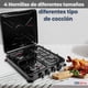 thumbnail image 5 of Cocina Encimera a Gas Licuado 4 Platos + KIT de Instalación Cocinilla Negro, 5 of 8