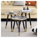 thumbnail image 5 of Set Mesas de Centro Luxury Black & Gold 3 Piezas, 5 of 5