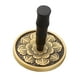 thumbnail image 2 of Mango De Incienso, Ceniza, Sello Prensado, Sello De Fragancia De Cobre Para El Altar Del Templo Del Hogar, Oro Negro, 2 of 3